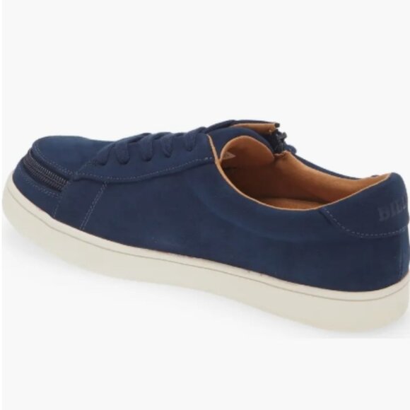 NEW Billy Footwear Women Sneaker Low Top Zip Up Navy Adaptive Size 8 M KF170 - Picture 3 of 5
